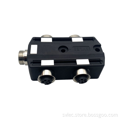 24V 7/8" 4 Way Power Junction Box